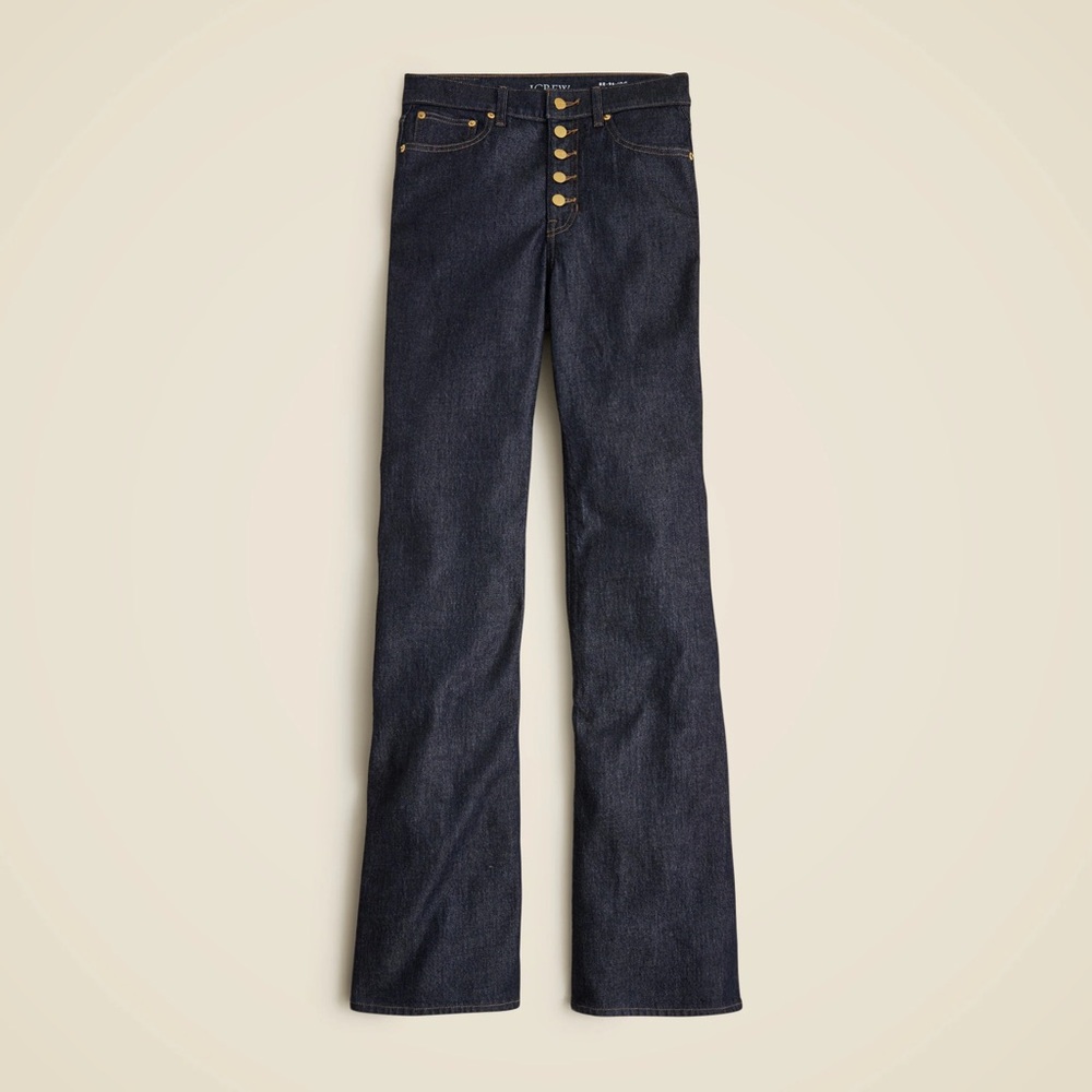 J. Crew Dark Blue Flare Jeans
